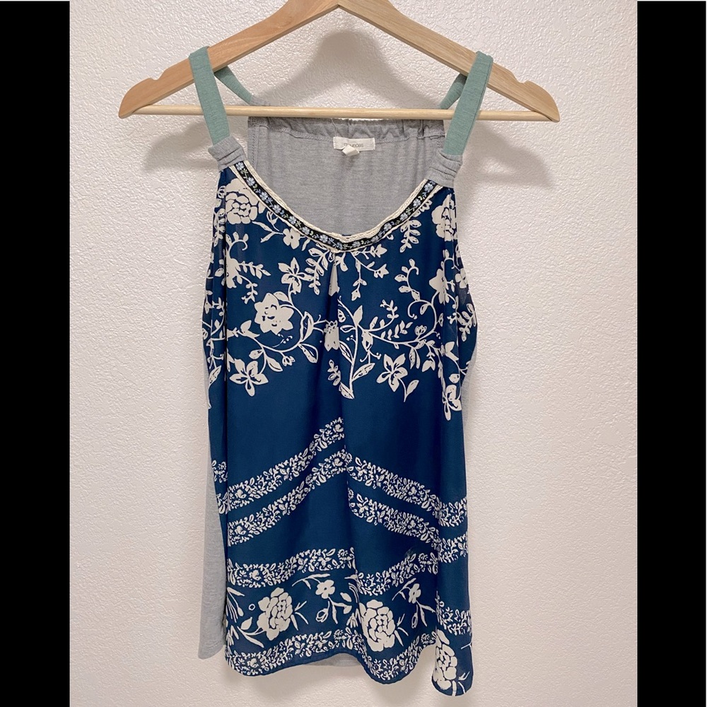 Medium floral tank top
